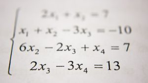 Visual pattern recognition in mathematics