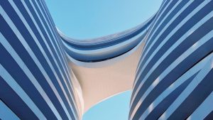 Architectural forms illustrating the geometry that shapes the built world