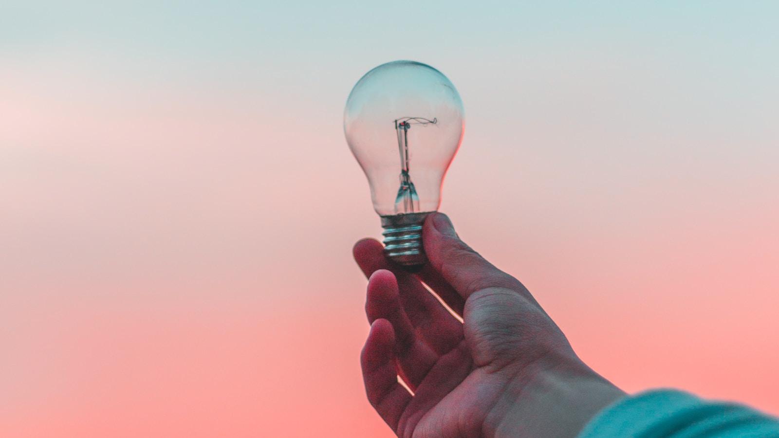 A glowing lightbulb representing the moment of understanding