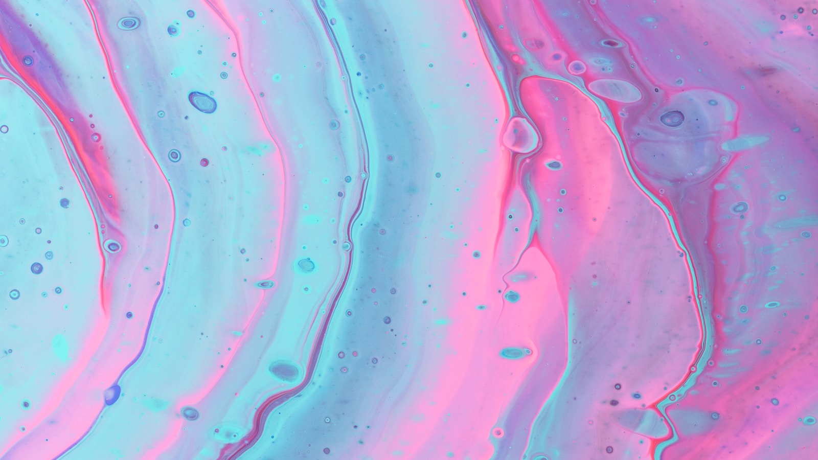 Abstract flowing forms representing the movement of randomness