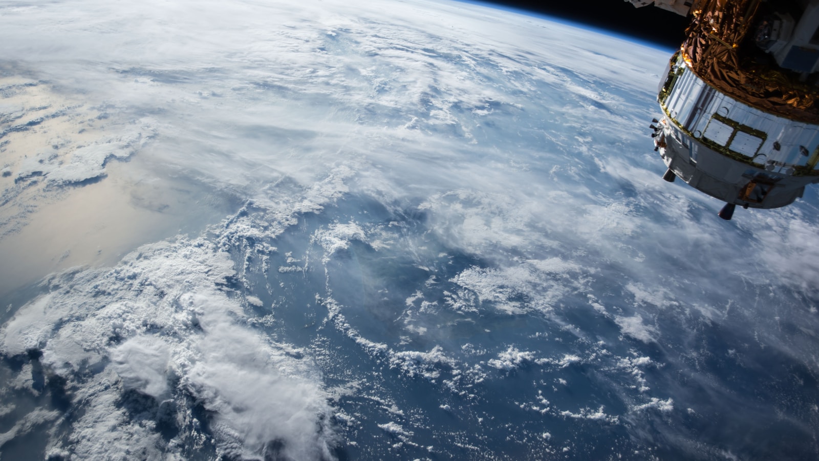 The Earth seen from space, recalling the astronomical origins of mathematics